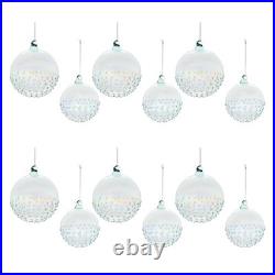 Iridescent Glass Ball Ornament (Set of 12)