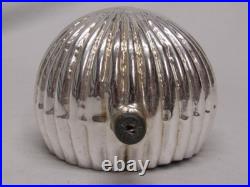 Italy 3D Diorama Jumbo Glass Baby Jesus Mary Antique Christmas Ornament 1950's