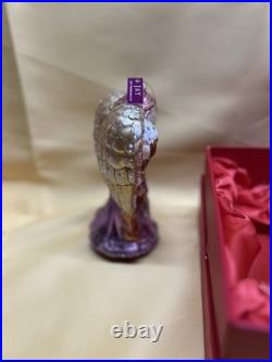 Jay Strongwater Angel Ornament Rare Purple With Crystals Vintage Excellent