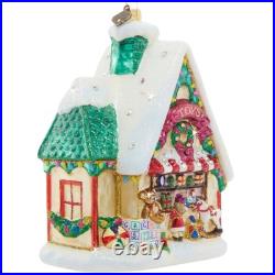 Jay Strongwater Christmas Toy Shop Glass Ornament SDH20074-250