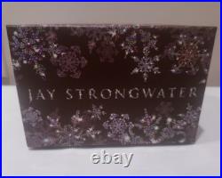 Jay Strongwater Natural Sitting Gorilla Ornament Swarovski Elements New in Box