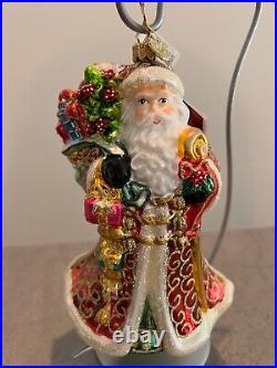 John Huras Traditional Santa Ornament