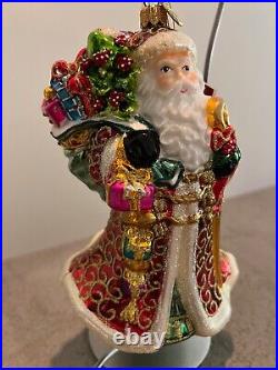 John Huras Traditional Santa Ornament