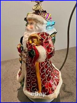 John Huras Traditional Santa Ornament