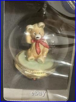 Komojza Family Glass Ornaments Set of 2 Christmas Tree Ornaments