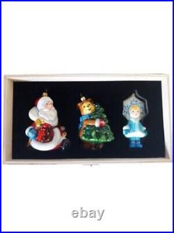 Komozja Family Glass Christmas Ornaments Glass Christmas Tree Christmas baubles