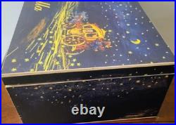 Komozja Mostowski Cinderella 4 pc. Ornament Set Blown Glass Poland- Wood Box