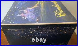 Komozja Mostowski Cinderella 4 pc. Ornament Set Blown Glass Poland- Wood Box