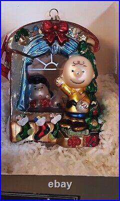 Komozja Polonaise Christmas Eve withPeanuts Gang AP 1546 Ornament Poland