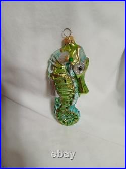 Kurt Adler Christmas Little Mermaid Ornaments 5Pc in Crate Komozja Poland Great