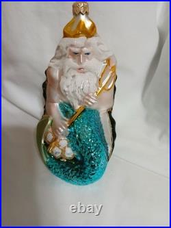 Kurt Adler Christmas Little Mermaid Ornaments 5Pc in Crate Komozja Poland Great