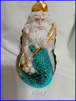 Kurt Adler Christmas Little Mermaid Ornaments 5Pc in Crate Komozja Poland Great