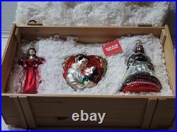 Kurt Adler Gone With The Wind Polonaise Christmas Ornaments 1998 AP574 NIB