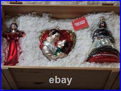Kurt Adler Gone With The Wind Polonaise Christmas Ornaments 1998 AP574 NIB