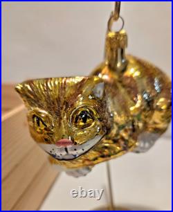 Kurt Adler Polonaise Alice in Wonderland 5 Piece Glass Christmas Ornament Set