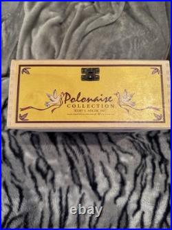 Kurt Adler Polonaise Glass Christmas Ornaments Vintage Just Married Box Set