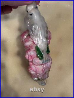Kurt Adler Polonaise Glass Christmas Ornaments Vintage Just Married Box Set