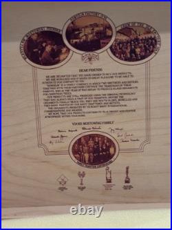 Kurt Adler Polonaise Glass Christmas Ornaments Vintage Just Married Box Set