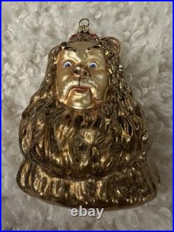 Kurt Adler Wizard Of Oz Polonaise Ornament 4 Piece Set Wooden Crate 1998