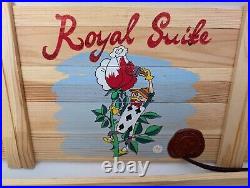 Kurt S Adler Polonaise Royal Suite Glass Ornament Set /4 In Wood Crate