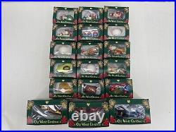 LOT of 18pcs OWC Old World Christmas Ornament Glass