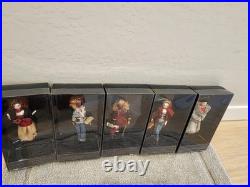 Ladies With Elegance Collection Glass Ornament NIBLOT OF 5! L@@K