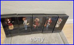 Ladies With Elegance Collection Glass Ornament NIBLOT OF 5! L@@K