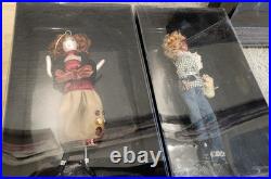 Ladies With Elegance Collection Glass Ornament NIBLOT OF 5! L@@K