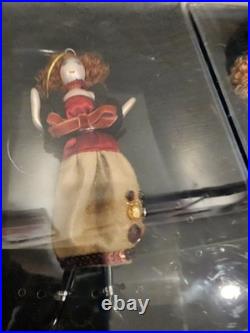 Ladies With Elegance Collection Glass Ornament NIBLOT OF 5! L@@K