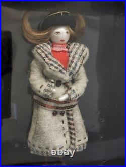 Ladies With Elegance Collection Glass Ornament NIBLOT OF 5! L@@K