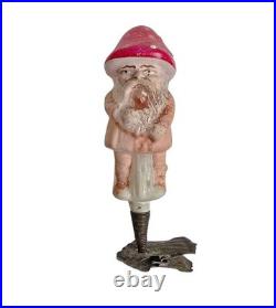 Lauscha Handcrafted Glass Gnome Circa 1920 Christmas Ornament 12 cm (18438)