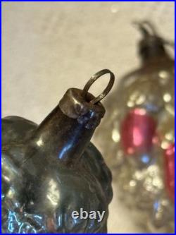 Lot 10 Vintage 1920s/30s Blown Mercury Glass Ornaments Germany Basket Acorn Lot 10 Vintage 1920s/30s Blown Mercury Glass Ornaments Germany Basket Acorn