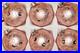 Lot-Modern-Glittered-Glass-PINK-Pictured-Ribbon-BALL-Christmas-Ornaments-01-dpje