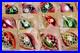 Lot-Modern-Vintage-Glass-DOTS-Glittered-Pictured-DROP-Christmas-Ornament-Romania-01-epv