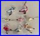 Lot-Of-Rare-Vintage-Bird-Christmas-Tree-Glass-Ornaments-Italian-01-uo