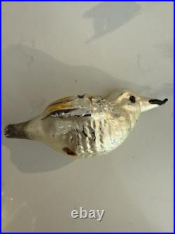 Lot Of Rare Vintage Bird Christmas Tree Glass Ornaments Italian