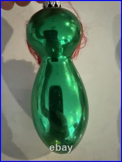 Lot Of Rare Vintage De Carlini Blown Glass Christmas Tree Ornaments Italian