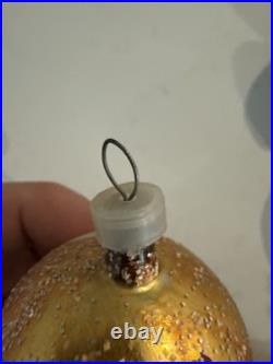 Lot Of Rare Vintage De Carlini Blown Glass Christmas Tree Ornaments Italian