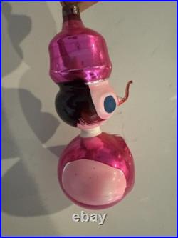 Lot Of Rare Vintage De Carlini Blown Glass Christmas Tree Ornaments Italian