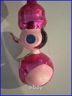 Lot Of Rare Vintage De Carlini Blown Glass Christmas Tree Ornaments Italian