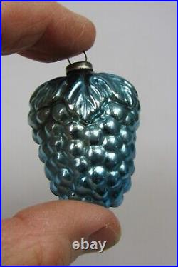 Lot VTG Blown Glass Feather Tree BERRY PINE CONES Christmas Ornaments Japan