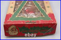 Lot VTG Glass Assorted TORNADO LANTERN Striped Christmas Ornament Shiny Brite