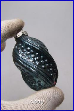 Lot VTG Glass BELL GRAPE BARREL TORNADO Indent Christmas Ornament Corning CHOOSE