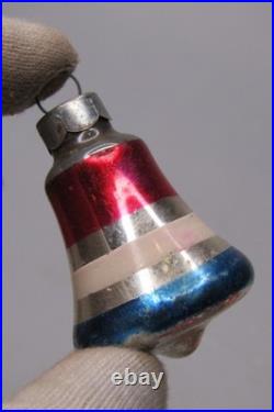 Lot VTG Glass BELL GRAPE BARREL TORNADO Indent Christmas Ornament Corning CHOOSE