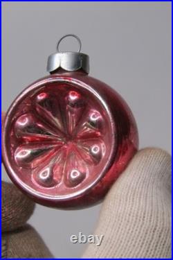 Lot VTG Glass BELL GRAPE BARREL TORNADO Indent Christmas Ornament Corning CHOOSE