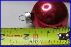 Lot VTG Glass BELL GRAPE BARREL TORNADO Indent Christmas Ornament Corning CHOOSE