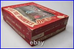Lot VTG Glass BELL GRAPE BARREL TORNADO Indent Christmas Ornament Corning CHOOSE