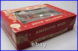 Lot VTG Glass BELL GRAPE BARREL TORNADO Indent Christmas Ornament Corning CHOOSE