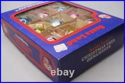 Lot VTG Glass Glitter Stencil FLOWER Pictured BALL Christmas Ornaments Brazil Lot VTG Glass Glitter Stencil FLOWER Pictured BALL Christmas Ornaments Brazil