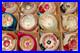 Lot-VTG-Glass-Pictured-Glitter-Mica-Indent-BALL-DROP-Christmas-Ornament-Poland-01-oh